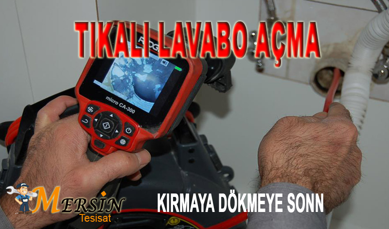 mersin lavabo açma