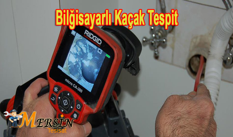 Kırmadan Kameralı su kaçağı Bulma