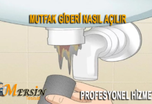 Mutfak Gideri Tıkandı Nasıl Açılır