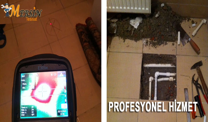 Banyo su kaçağı tespiti