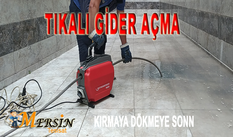 Silifke Tıkalı Gider Açma