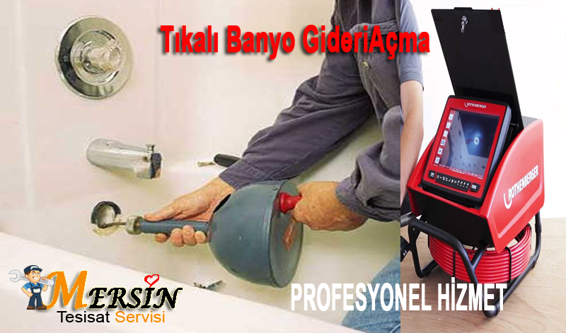 Tıkalı Banyo Gideri Açma