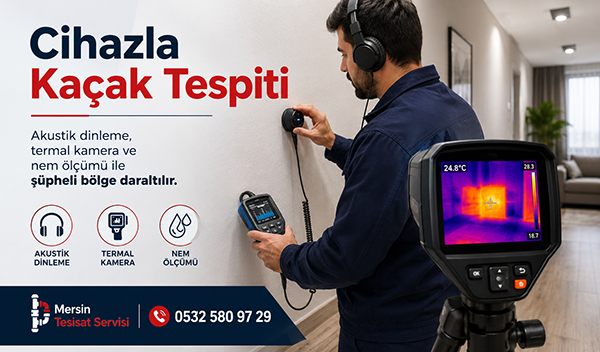 Cihazla Kaçak Tespiti