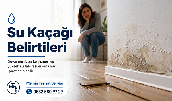 Su Kaçağı Belirtileri
