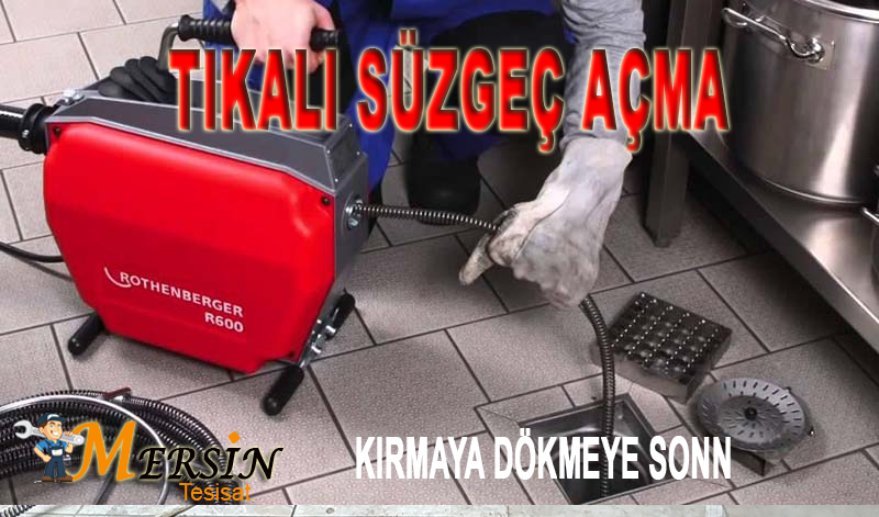 Mersin Akdeniz Tıkalı Bina Gideri Açma