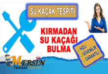 Mersin Su Kaçağı Tespit Firması