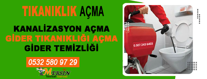 Kanalizasyon Tıkanıklığı Açma
