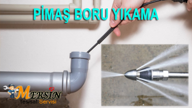 Mersin Basınçlı Suyla Pimaş Yıkama