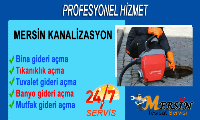 Mersin Kanalizasyon