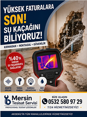 Akdeniz Su Kaçağı Tespit Fiyat