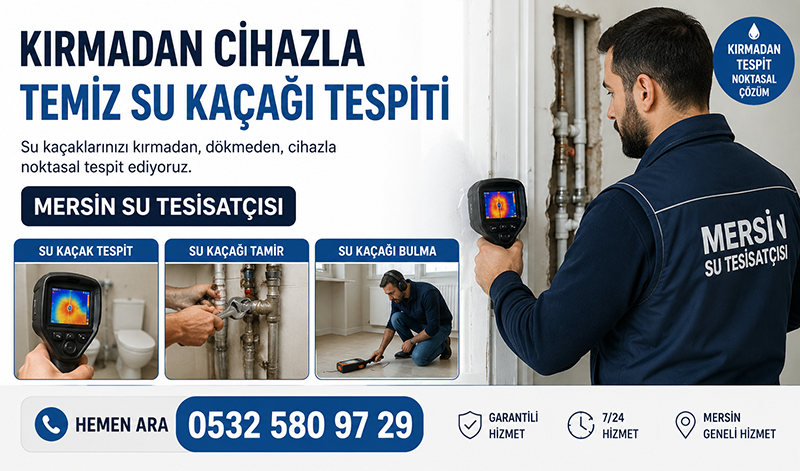 Cihazla Temiz Su Kaçağı Tespiti Nasıl Yapılır
