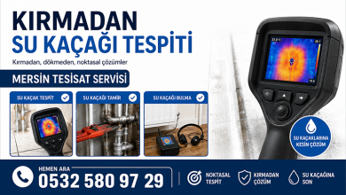 Kırmadan Cihazla Temiz Su Kaçağı Tespiti ve Tamiri hizmeti