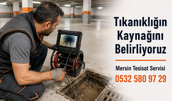 Basınçlı Suyla Otopark Gider Hattı Yıkama