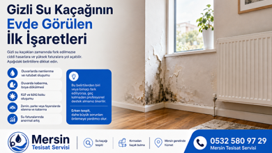 Çamlıyayla Su Kaçağı Tespiti