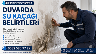 Duvarda Su Kaçağı