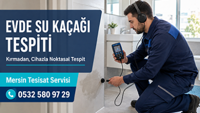 Evde Su Kaçağı Tespiti