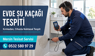 Evde Su Kaçağı Tespiti