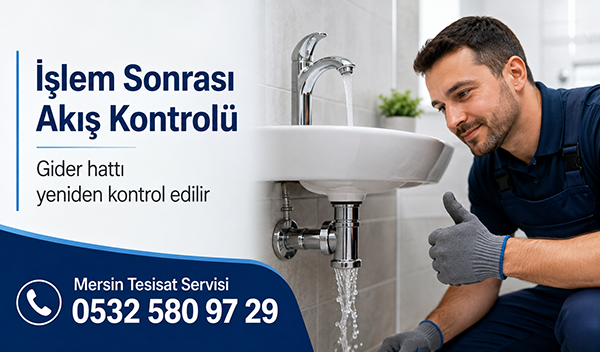 İşlem Sonrası Akış Kontrolü