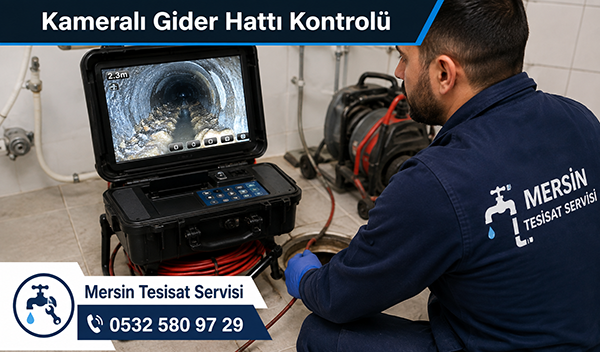 Kameralı Gider Hattı Kontrolü