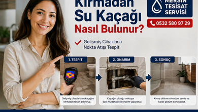 Kırmadan Su Kaçağı Nasıl Bulunur