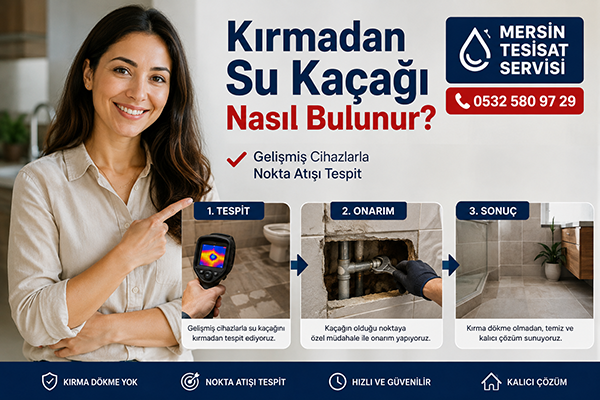 Kırmadan Su Kaçağı Nasıl Bulunur