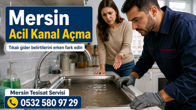 Mersin Acil Kanal Açma