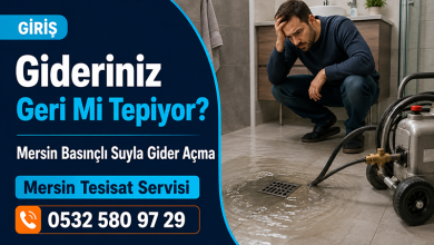 Mersin Basınçlı Suyla Gider Açma