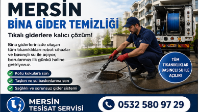 Mersin Bina Gider Temizliği