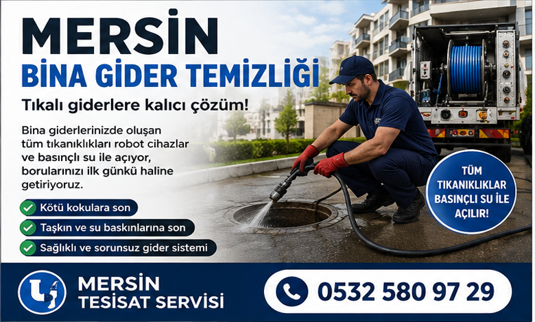 Mersin Bina Gider Temizliği