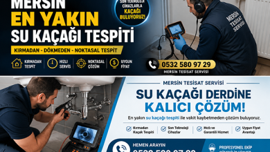 Mersin En Yakın Su Kaçağı Tespiti