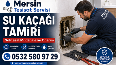 Mersin su kaçağı tamiri
