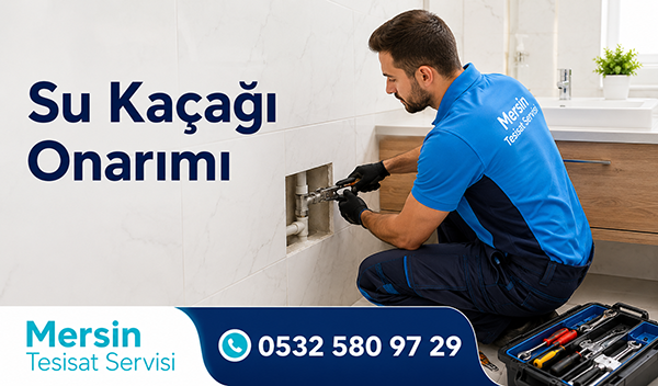 Mersin’in Mahallelerinde Su Kaçağı Tespiti