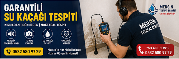 Neden Mersin Tesisat Servisi