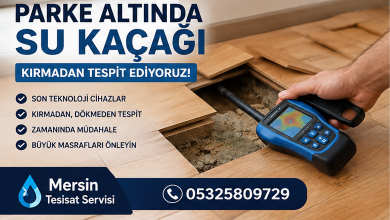 Parke Altında Su Kaçağı