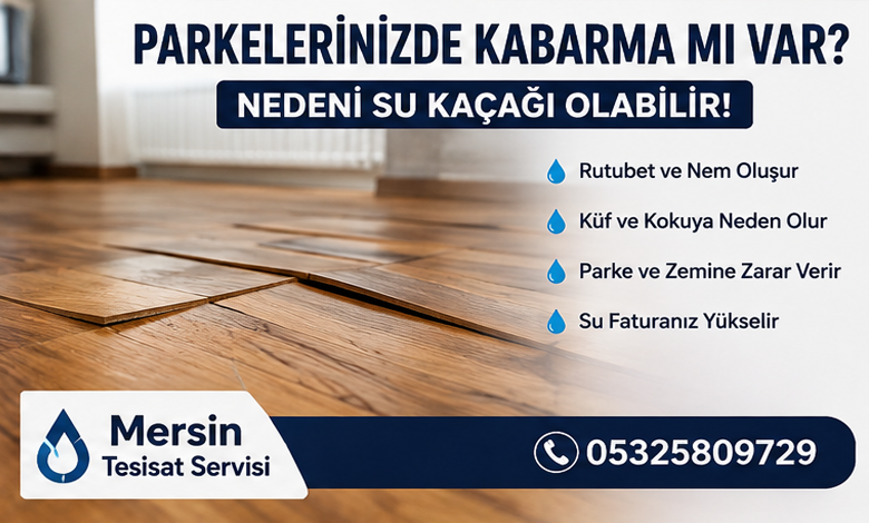 Parke Altında Su Kaçağı Neden Oluşur