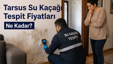 Tarsus Su Kaçağı Tespiti Fiyatları