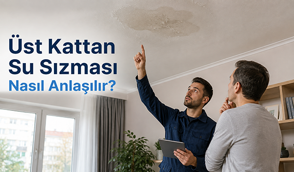 Üst Kattan Su Sızması Nasıl Anlaşılır
