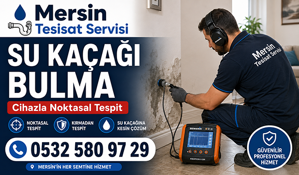 Su kaçağını bulmak