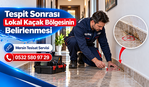 Akustik Cihazla Koridor Altındaki Tesisatın Dinlenmesi
