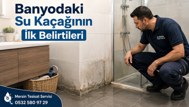 Banyoda Su Kaçağı Tespiti