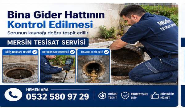 Bina Gider Hattının Kontrol Edilmesi