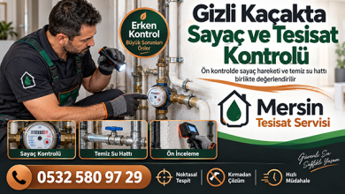 Mersin Cihazla Su Kaçağı Tespiti