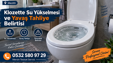 Mezitli Klozet Tıkanıklığı Açma