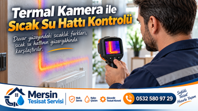Sıcak Su Borusunda Kaçak Bulma Mersin