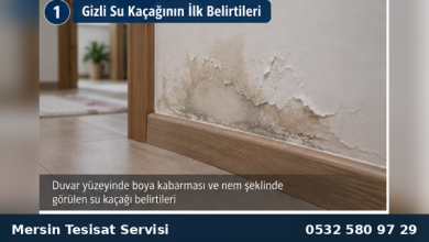 Su Kaçağı Belirtileri ve Kontrol Yöntemleri