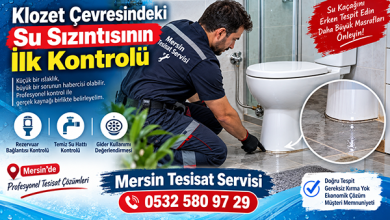 Tuvalet Su Kaçağı Tespiti