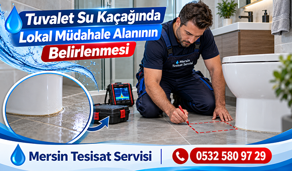 Tuvalet Su Kaçağında Lokal Müdahale Alanının Belirlenmesi