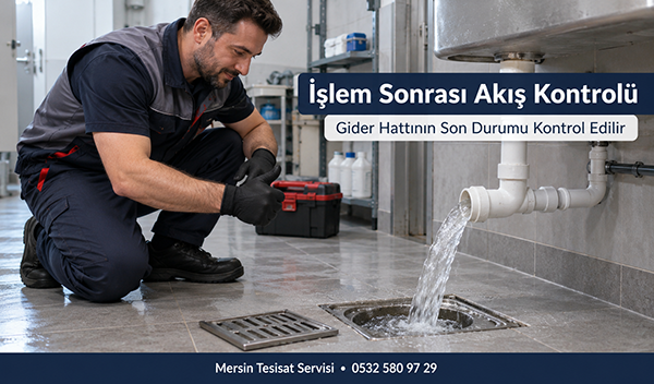 işlem Sonrası Gider Akış Kontrolü