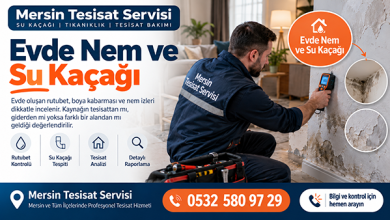 Evde Nem ve Su Kaçağı