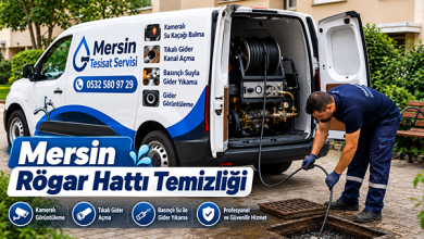 Mersin Rögar Hattı Temizliği